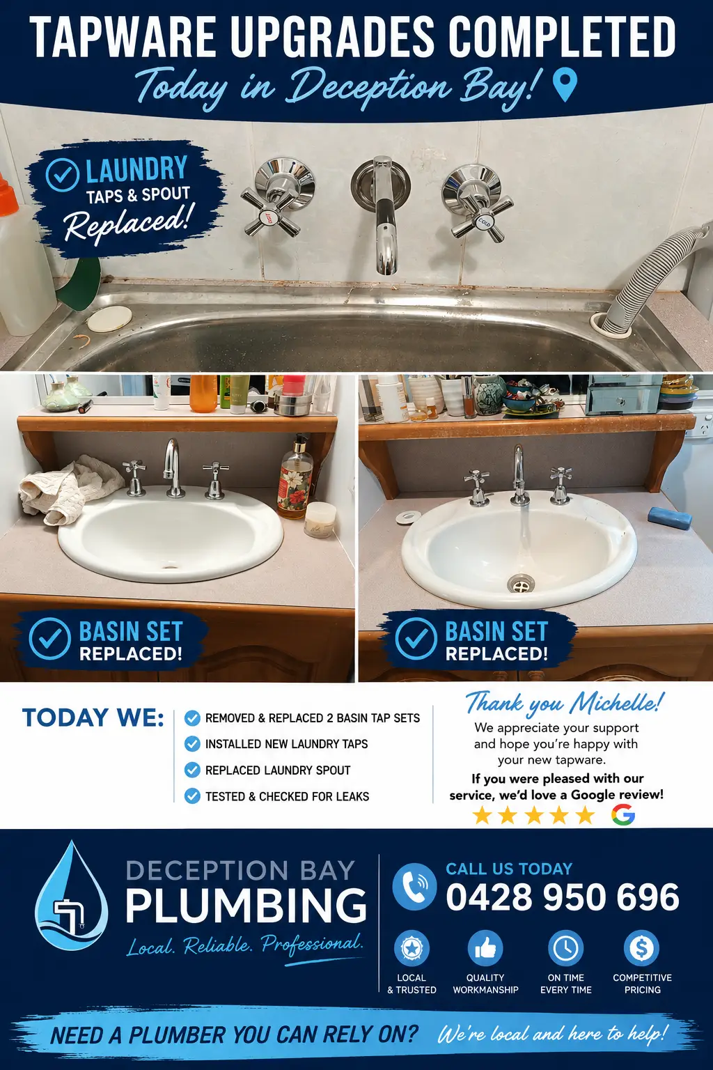 Deception Bay Plumbing Taps
