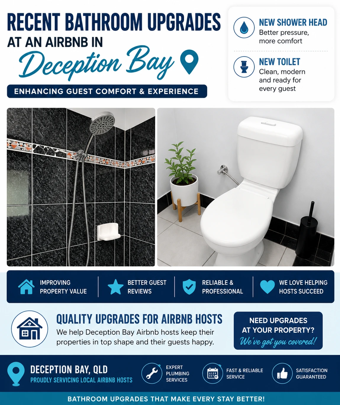 Bathroom updates | Deception Bay